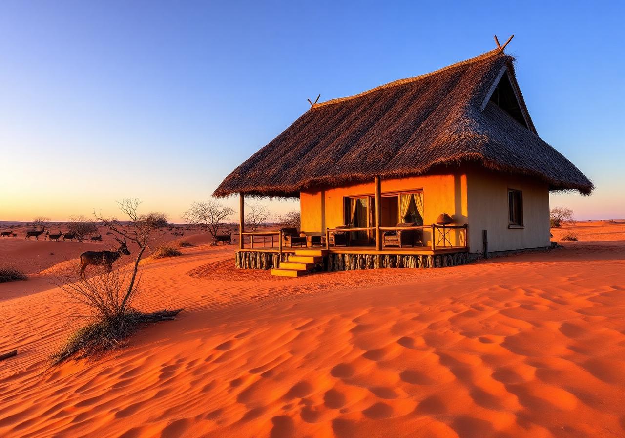 Bagatelle Kalahari Game Ranch — Kalahari, Namibie