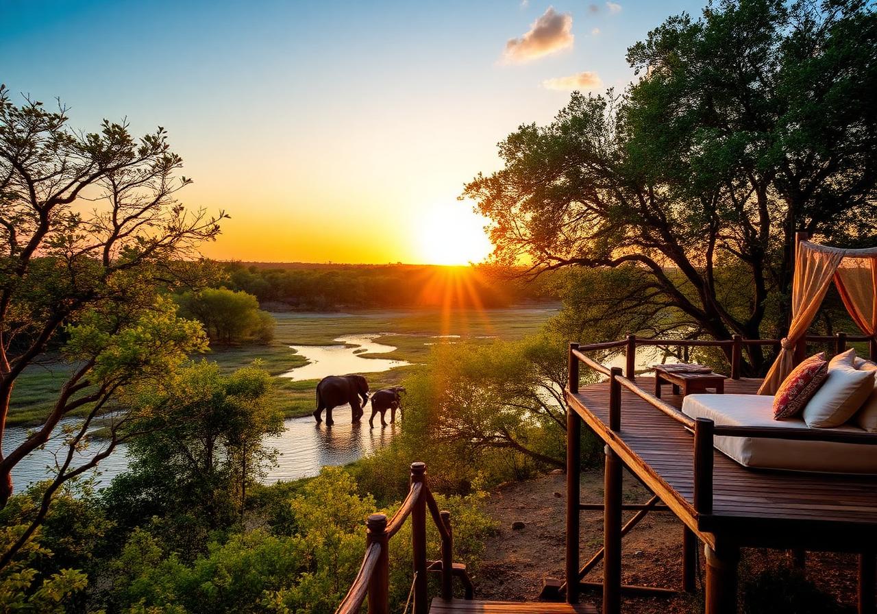 Nambwa Tented Lodge — Bande de Caprivi, Namibie