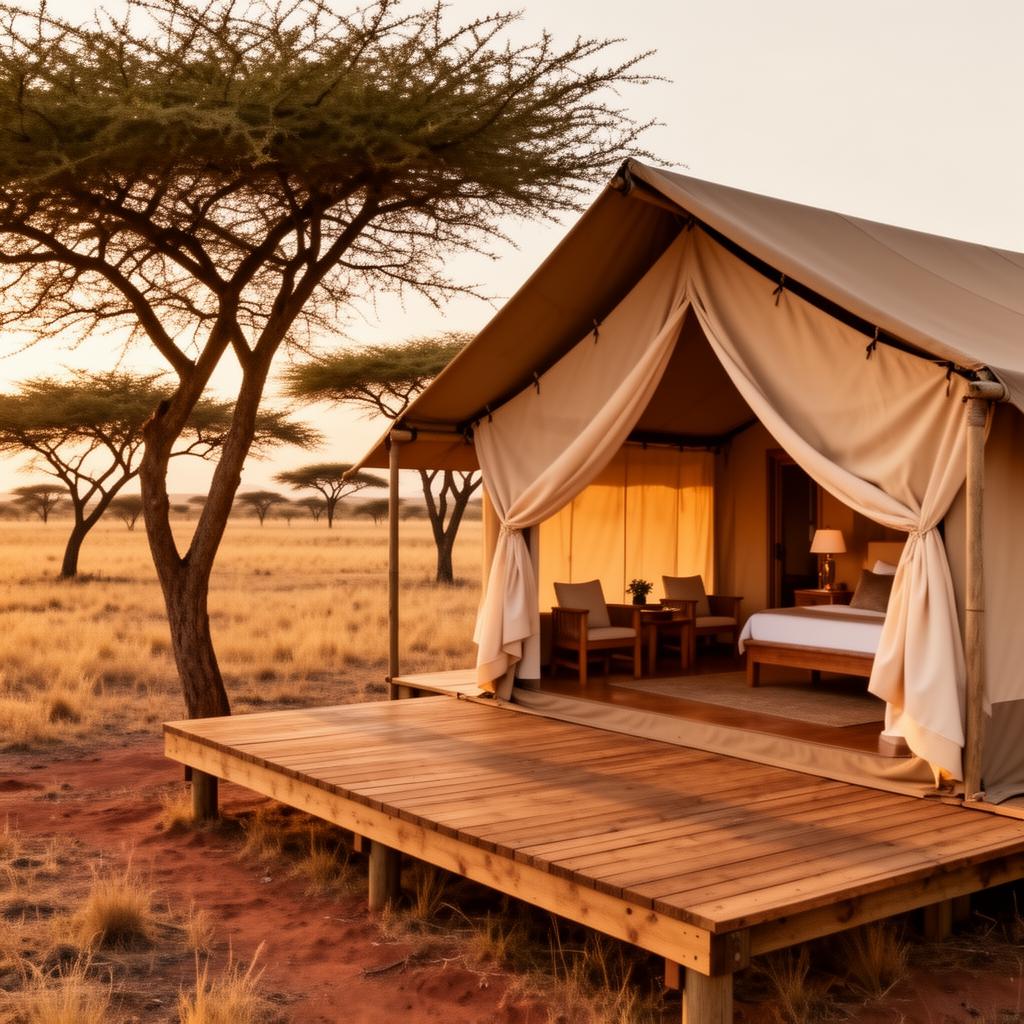 Onguma Tented Camp — Etosha (frontière est), Namibie