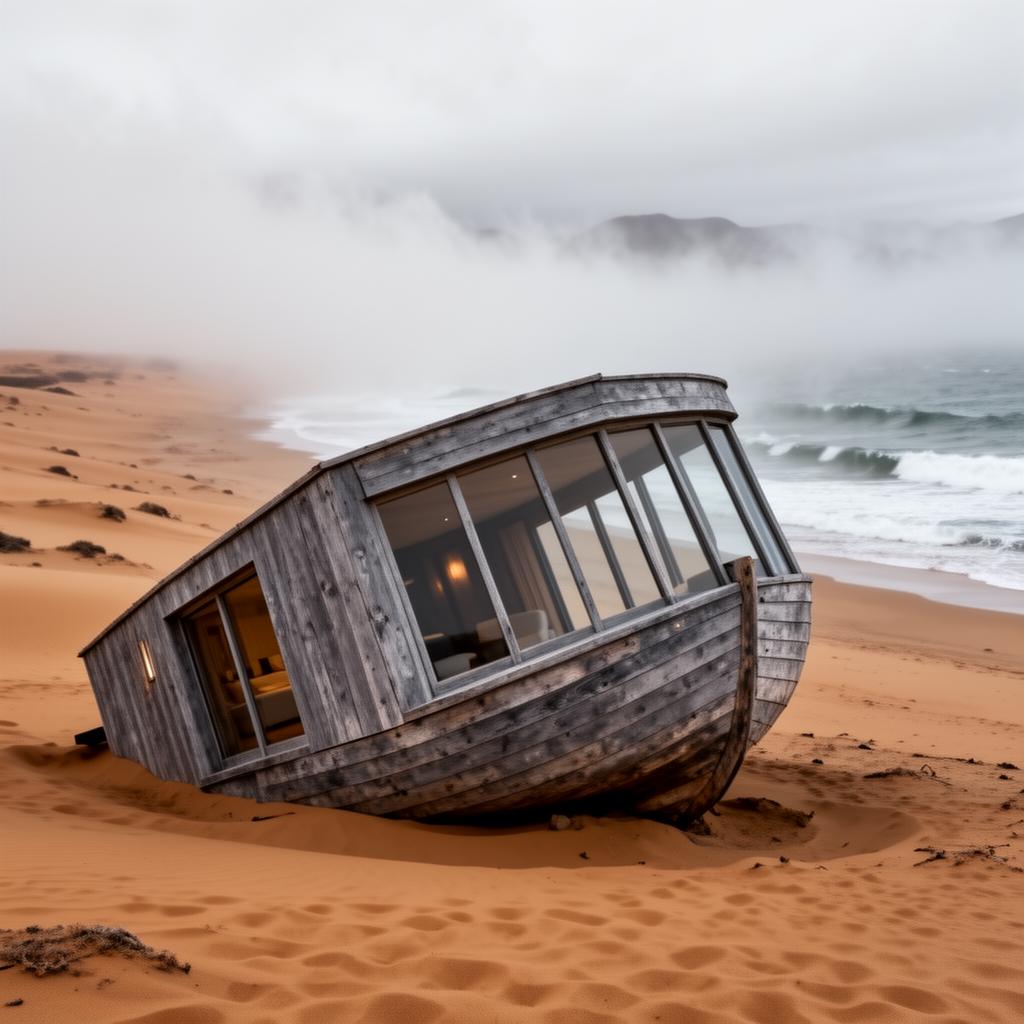 Shipwreck Lodge — Skeleton Coast, Namibie